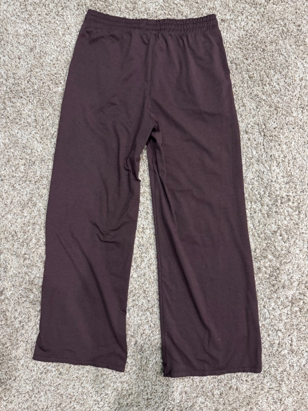 Vuori Halo Essential Wideleg Pant Regular Length in Java Heather size Large NEW - Picture 6 of 6